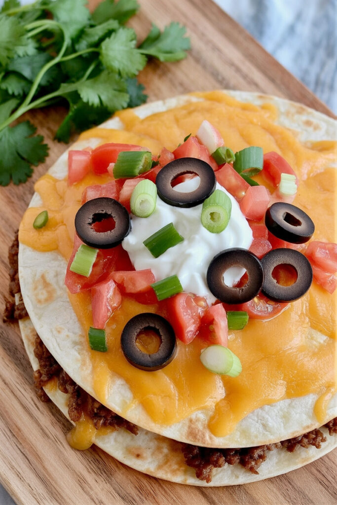 Taco Bell Mexican Pizza Copycat