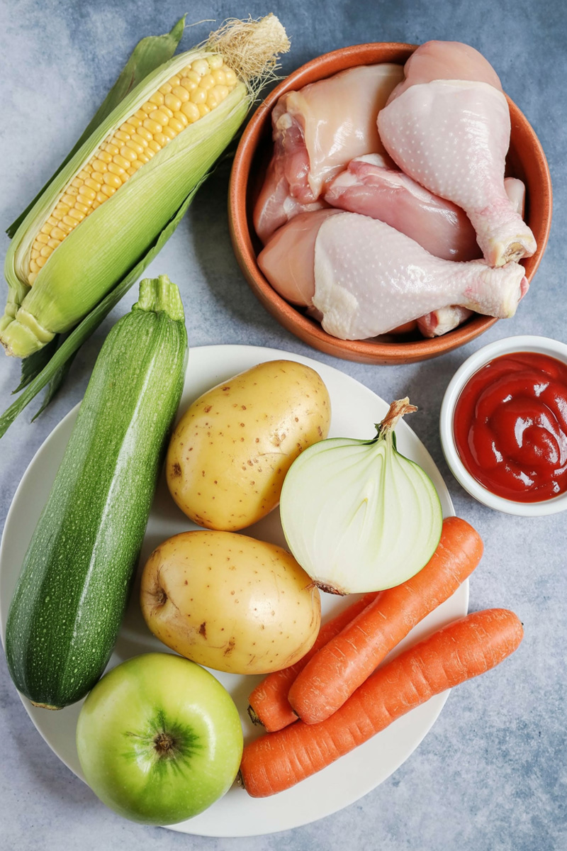 Caldo de Pollo Ingredients