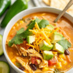 Creamy Chicken Tortilla Soup