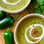 Roasted Poblano Soup
