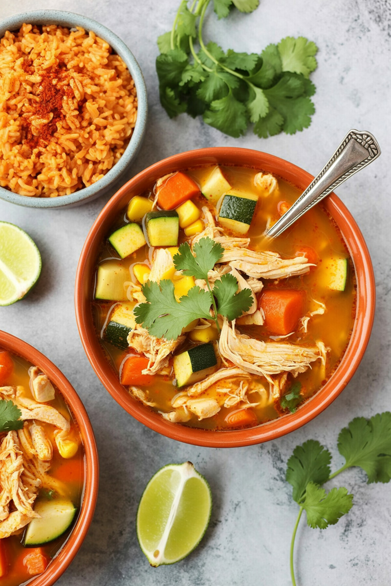 The Chicken & Broth Simmer